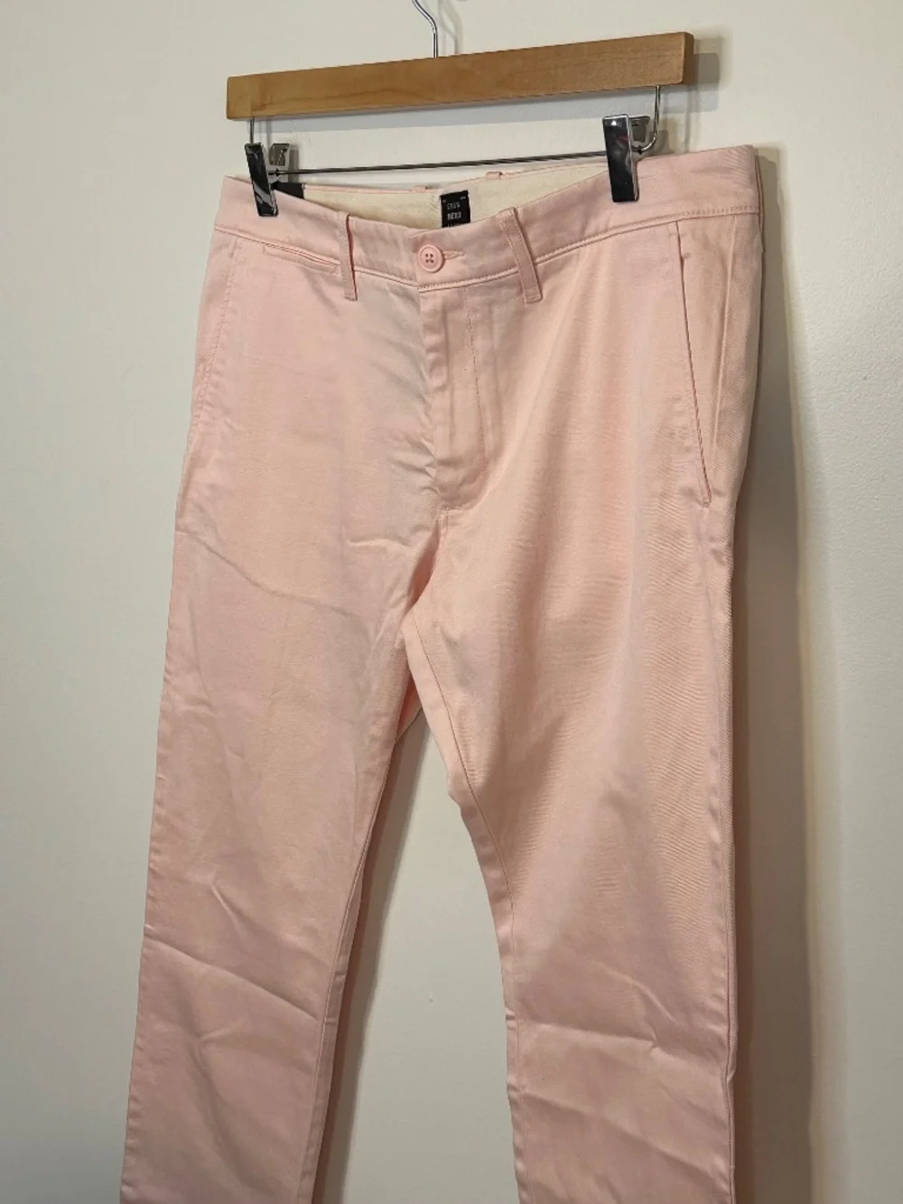 J. Crew Men's 484 Slim-fit Stretch Chino Pant Subtle Pink 32 x 32 NWT